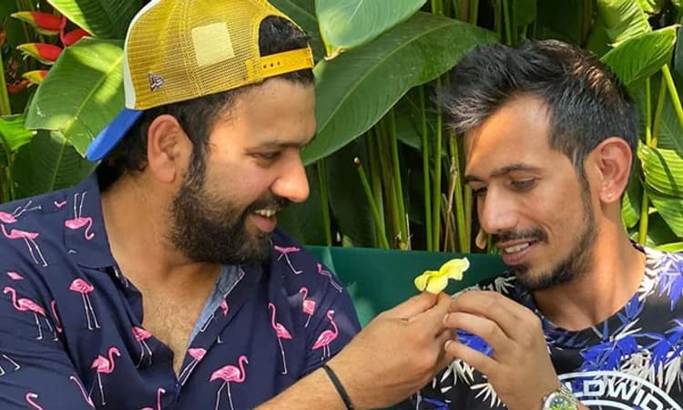 ‘ನಿನಗೆ ಒಳ್ಳೆಯ ಭವಿಷ್ಯವಿದೆ..’ ಯುಜುವೇಂದ್ರ ಚಾಹಲ್ ಕಾಲೆಳೆದ ರೋಹಿತ್ ಶರ್ಮಾ