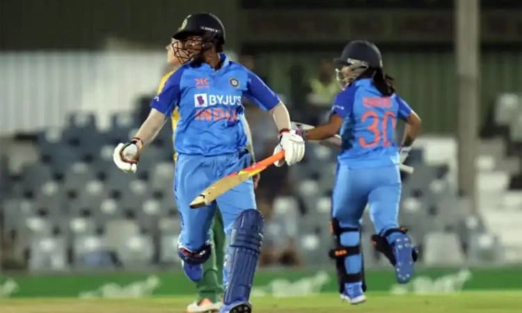 ವನಿತಾ ಟಿ20 ತ್ರಿಕೋನ ಸರಣಿ: ದಕ್ಷಿಣ ಆಫ್ರಿಕಾವನ್ನು ಕೆಡವಿದ ಭಾರತ