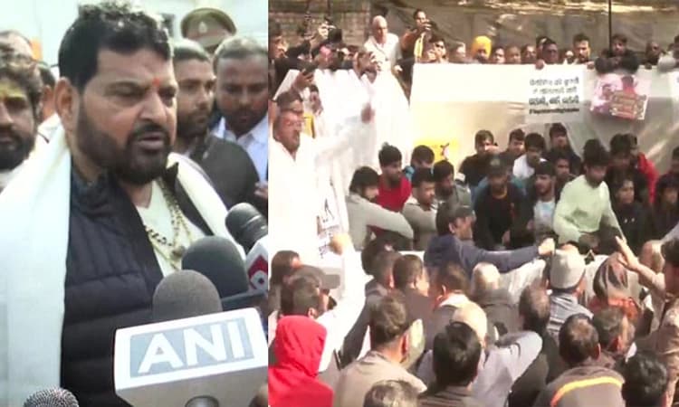 ಬ್ರಿಜ್‌ಭೂಷಣ್ ಸಿಂಗ್ ಬರಲು ಕಾಯುತ್ತಿದ್ದೇವೆ ; ಕುಸ್ತಿ ಪಟುಗಳ ಪ್ರತಿಭಟನೆ 3 ನೇ ದಿನಕ್ಕೆ