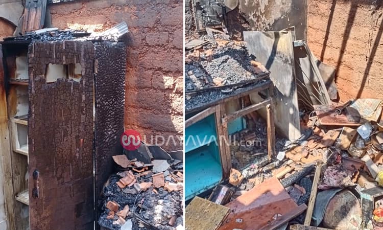 ಸುರತ್ಕಲ್‌: ಮನೆಯಲ್ಲಿ ಅಗ್ನಿ ಅವಘಡ, ಲಕ್ಷಾಂತರ ಮೌಲ್ಯದ ಸೊತ್ತು ಸುಟ್ಟು ಕರಕಲು