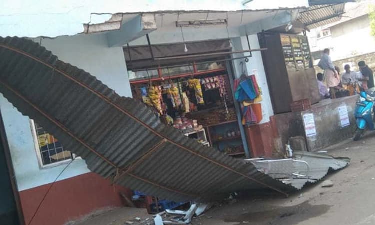ಬೆಳ್ತಂಗಡಿ: ಶೀಟ್‌ ಕುಸಿದು ಬಿದ್ದು ಇಬ್ಬರಿಗೆ ಗಾಯ