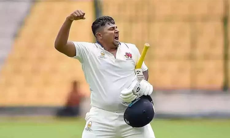 ಆಯ್ಕೆ ಸಮಿತಿಗೆ ಟಕ್ಕರ್: ರಣಜಿ ಟ್ರೋಫಿಯಲ್ಲಿ ಮತ್ತೊಂದು ಶತಕ ಸಿಡಿಸಿದ ಸರ್ಫರಾಜ್