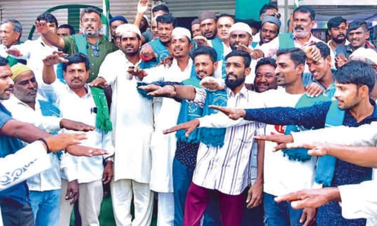 ಮುಸ್ಲಿಂ ಮುಖಂಡರು ರಾಜ್ಯ ರೈತ ಸಂಘಕ್ಕೆ ಸೇರ್ಪಡೆ