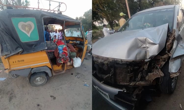 ಪಾವಗಡ: ಕಾರು-ಆಟೋ ಅಪಘಾತ; ಬಾಲಕ ಸಾವು