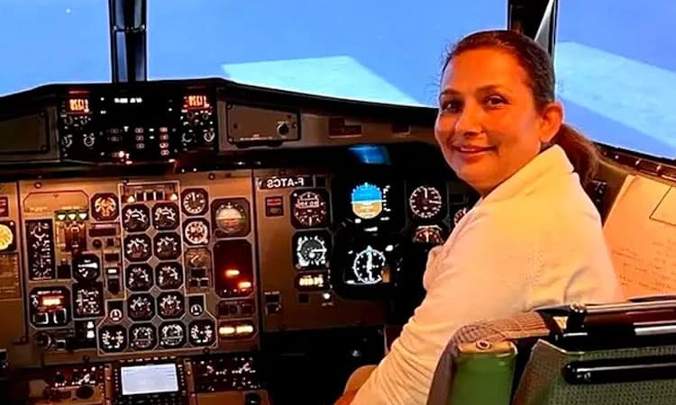 ಅಂದು ಸಹ ಪೈಲೆಟ್‌ ಆಗಿದ್ದ ಪತಿ ಸಾವು; ಇಂದು ಸಹ ಪೈಲೆಟ್‌ ಆಗಿ ಪತ್ನಿಯೂ ಸಾವು.!