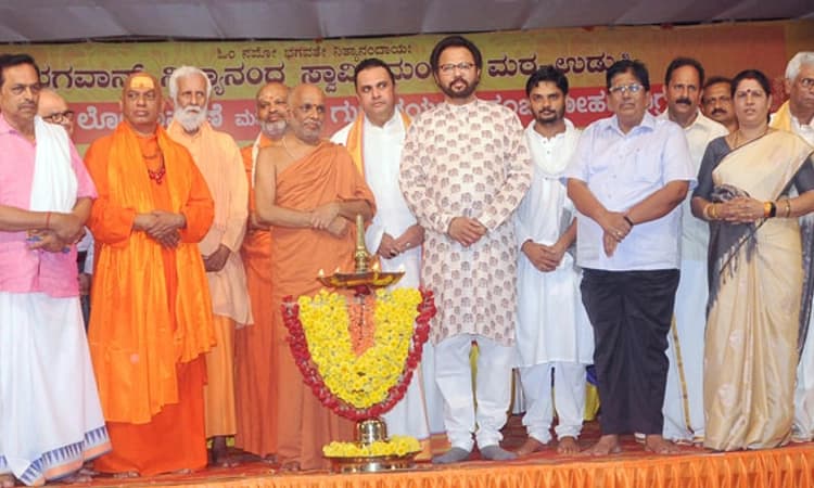 ನಿತ್ಯ ಆನಂದಕ್ಕಾಗಿ ನಿತ್ಯಾನಂದ ಮಂದಿರ: ಚಾರುಕೀರ್ತಿ ಸ್ವಾಮೀಜಿ