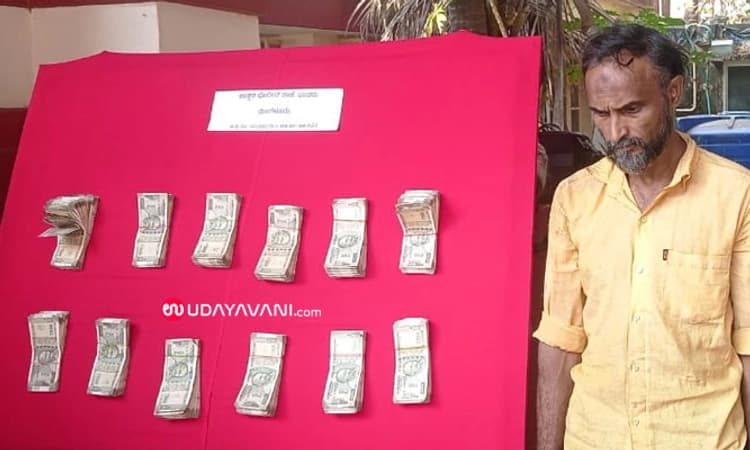 ಮಂಗಳೂರಿನಲ್ಲಿ ಖತರ್ನಾಕ್ ಕಳ್ಳನ ಬಂಧನ; 9 ಲಕ್ಷ ರೂ ಹೂತಿಟ್ಟಿದ್ದ ಆಸಾಮಿ!