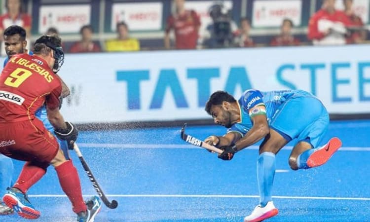 ವಿಶ್ವಕಪ್ ಹಾಕಿ ಟೂರ್ನಿ; ಆರಂಭಿಕ ಪಂದ್ಯದಲ್ಲಿ ಸ್ಪೇನ್ ತಂಡವನ್ನು ಮಣಿಸಿದ ಭಾರತ
