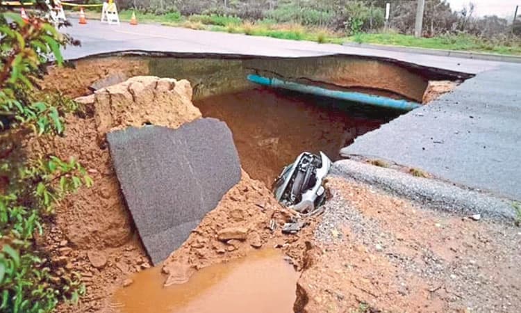 ಕ್ಯಾಲಿಫೋರ್ನಿಯಾ ಮಳೆಗೆ 20 ಸಾವು
