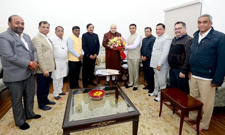 ಮಹದಾಯಿ ನದಿ ನೀರು ತಿರುವು ವಿವಾದ: ಗೋವಾ ನಿಯೋಗದಿಂದ ಕೇಂದ್ರ ಗೃಹ ಸಚಿವ ಅಮಿತ್‌ ಶಾ ಭೇಟಿ