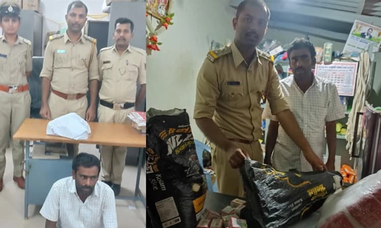 ಗುಂಡ್ಲುಪೇಟೆ: ಪೆಟ್ಟಿಗೆ ಅಂಗಡಿಯಲ್ಲಿ ಅಕ್ರಮ ಮದ್ಯ ಶೇಖರಣೆ: ಓರ್ವನ ಬಂಧನ