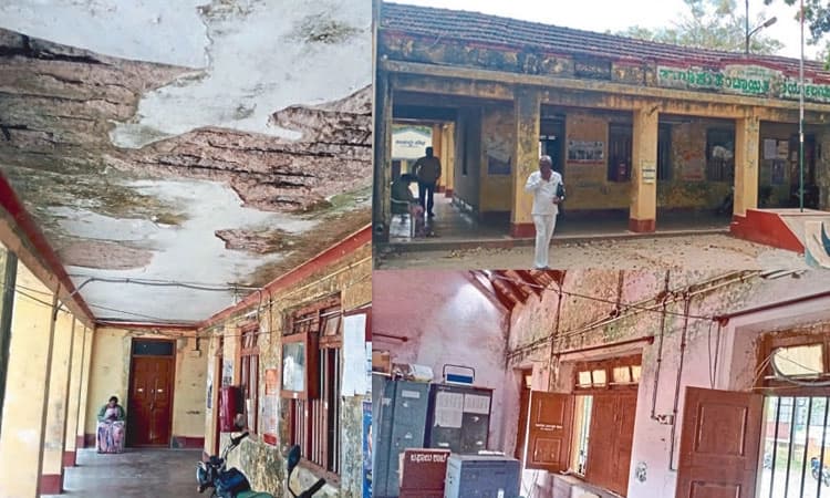 ಶಿಥಿಲಗೊಂಡ ಎಚ್‌.ಡಿ.ಕೋಟೆ ತಾಪಂ ಕಟ್ಟಡ