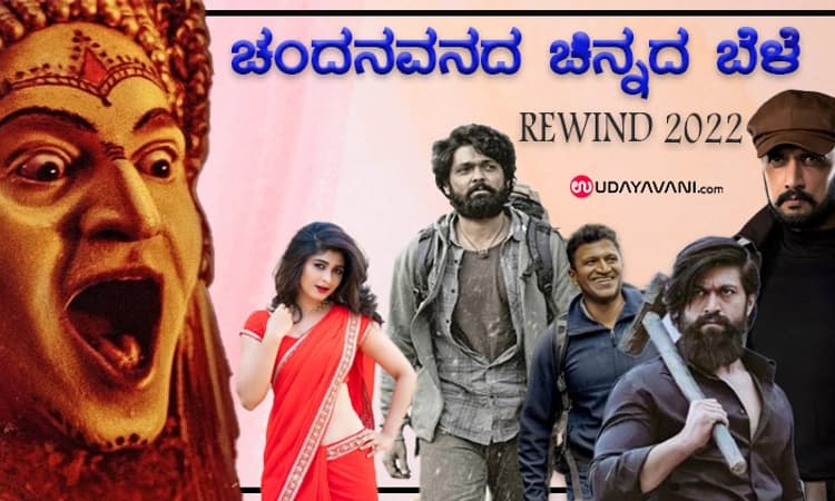 Rewind 2022: ಚಂದನವನದ ಚಿನ್ನದ ಬೆಳೆ, ಸ್ಯಾಂಡಲ್ ವುಡ್ ನಲ್ಲಿ ಒಂದು ಸುತ್ತು