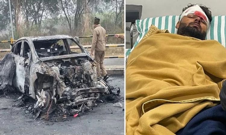 ಭೀಕರ ರಸ್ತೆ ಅಪಘಾತ: ಗಂಭೀರವಾಗಿ ಗಾಯಗೊಂಡ ಕ್ರಿಕೆಟರ್ ರಿಷಭ್ ಪಂತ್