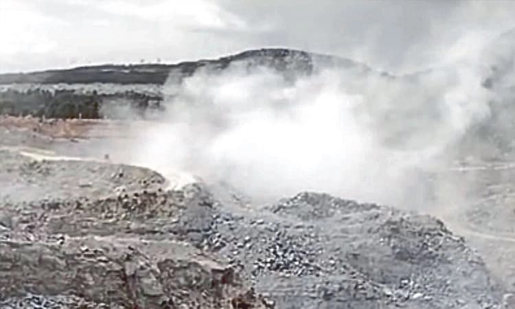 ಗಣಿ ಧೂಳಿನಿಂದ ರೇಷ್ಮೆ ಬೆಳೆಗೆ ಹಾನಿ