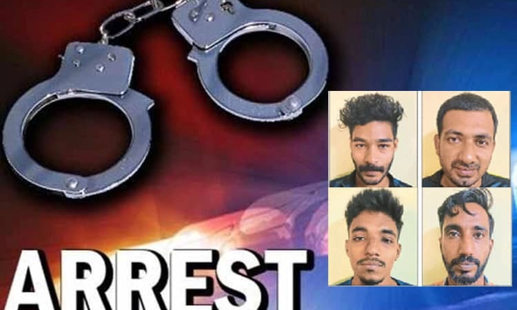 ಉಳ್ಳಾಲ: ಗಾಂಜಾ ಸಾಗಾಟ: ನಾಲ್ವರ ಬಂಧನ