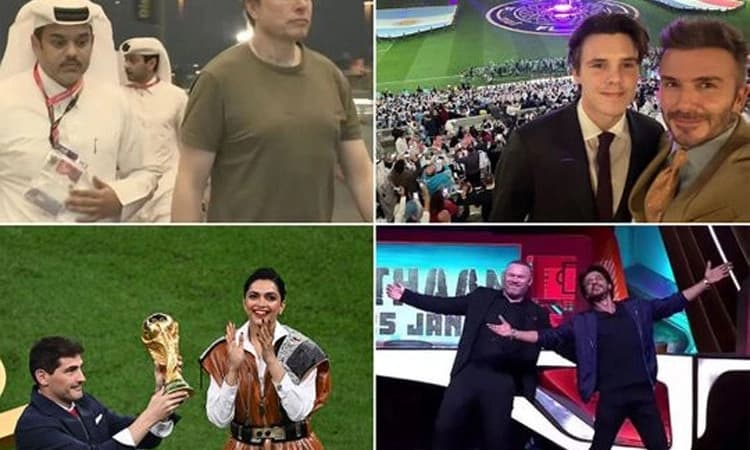 ವಿಶ್ವಕಪ್‌ ಫುಟ್ ಬಾಲ್‌ ಫೈನಲ್‌ಗೆ ಸಾಕ್ಷಿಯಾದ ದಿಗ್ಗಜರು