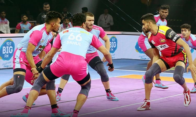 ಪ್ರೊ ಕಬಡ್ಡಿ: ಬುಲ್ಸ್‌ ಗೆ ಆಘಾತ; ಜೈಪುರ ಫೈನಲಿಗೆ