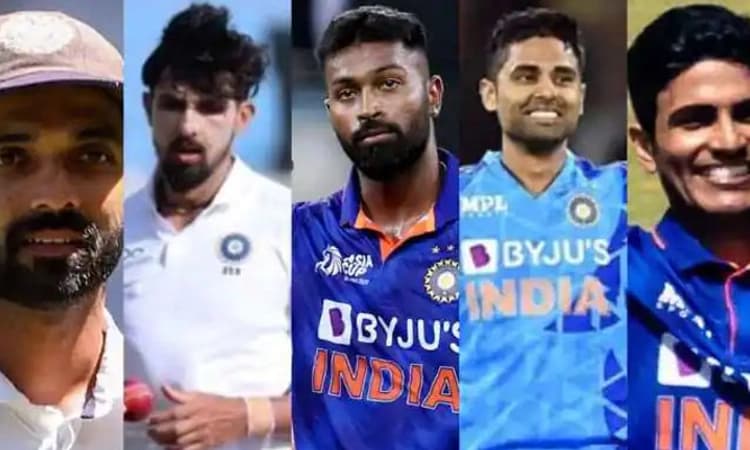 ಇಶಾಂತ್, ರಹಾನೆಗಿಲ್ಲ ಸೆಂಟ್ರಲ್ ಕಾಂಟ್ರಾಕ್ಟ್: ಪಾಂಡ್ಯ, ಸೂರ್ಯ, ಗಿಲ್ ಗೆ ಬಡ್ತಿ ಸಾಧ್ಯತೆ