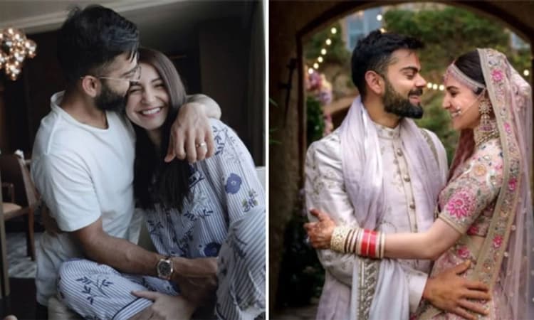 ವಿವಾಹ ವಾರ್ಷಿಕೋತ್ಸವ ಸಂಭ್ರಮದಲ್ಲಿ ವಿರಾಟ್‌ ಕೊಹ್ಲಿ-ಅನುಷ್ಕಾ ಶರ್ಮ