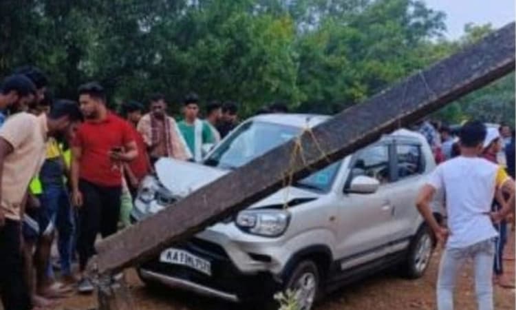 ಮಂಗಳೂರಿನಲ್ಲಿ ಕಾರು ಅವಘಡ; ಇಬ್ಬರು ಮಕ್ಕಳು ಸೇರಿ ಏಳು ಮಂದಿಗೆ ಗಾಯ