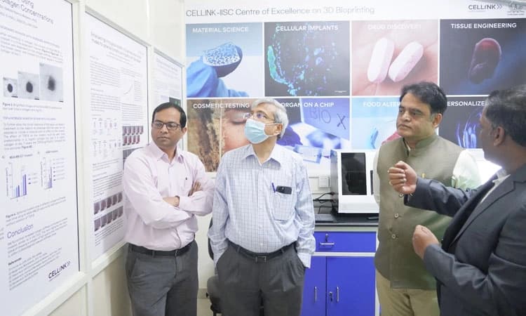 ಭಾರತದ ಪ್ರಥಮ 3ಡಿ ಬಯೋಪ್ರಿಂಟಿಂಗ್‌ ಉತ್ಕೃಷ್ಟತಾ ಕೇಂದ್ರಕ್ಕೆ ಸಚಿವ ಅಶ್ವತ್ಥನಾರಾಯಣ ಚಾಲನೆ