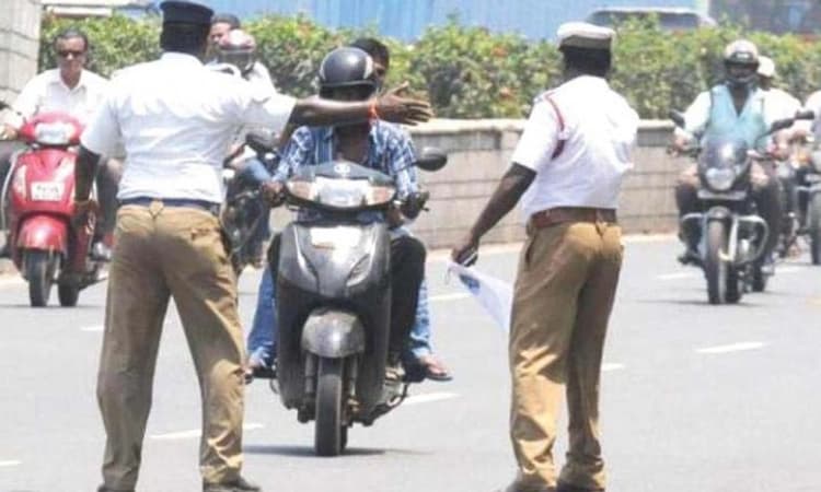 ಟ್ರಾಫಿಕ್‌ ನಿಯಮಾವಳಿ ಉಲ್ಲಂಘನೆ: ನಗರದಲ್ಲಿ 63 ಲ.ರೂ. ದಂಡ ಸಂಗ್ರಹ!