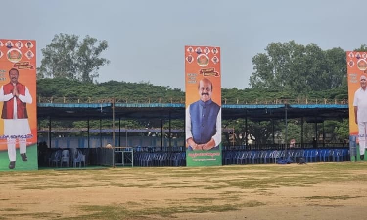 ಕೊರಟಗೆರೆಯಲ್ಲಿ ಶಕ್ತಿ ಪ್ರದರ್ಶನಕ್ಕೆ ಸಜ್ಜಾದ ಬಿಜೆಪಿ: ಜನಸಂಕಲ್ಪ ಯಾತ್ರೆ, ಬೃಹತ್ ಸಮಾವೇಶ