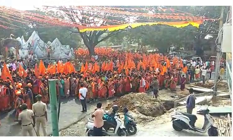 ಕಾಫಿನಾಡಲ್ಲಿ ದತ್ತಜಯಂತಿ ಸಂಭ್ರಮ; ನಗರದೆಲ್ಲೆಡೆ ಬಿಗಿ ಪೊಲೀಸ್ ಬಂದೋಬಸ್ತ್