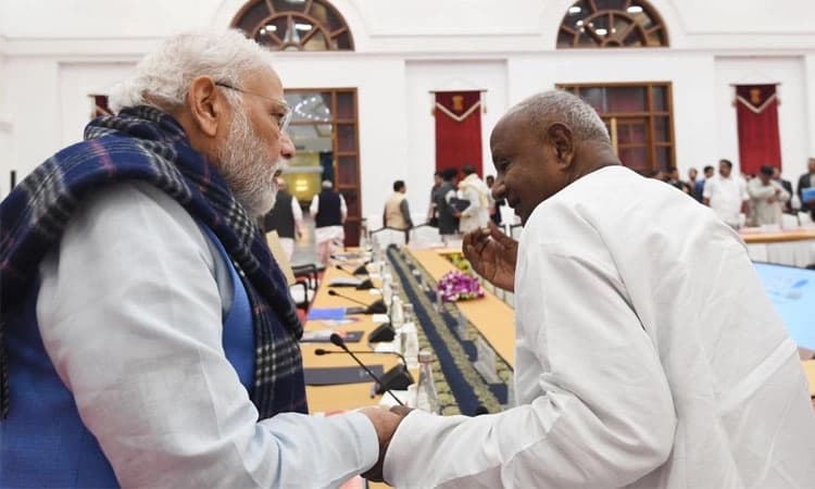 ಪ್ರಧಾನಿ ನನ್ನ ಆರೋಗ್ಯ ವಿಚಾರಿಸಿದರು: ಮಾಜಿ ಪ್ರಧಾನಿ ದೇವೇಗೌಡ