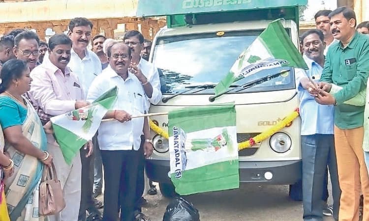 ಅವಳಿ ಜಿಲ್ಲೆಯಲ್ಲಿ ಜೆಡಿಎಸ್‌ ಅಲೆ: ಬಚ್ಚೇಗೌಡ