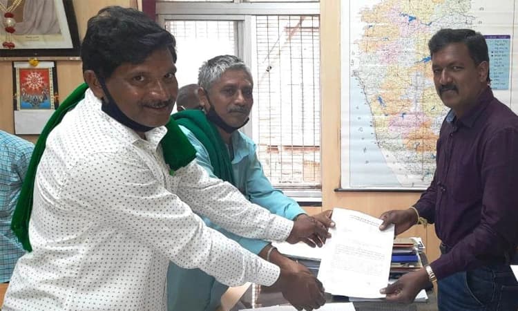 ರೈತರ ಸಮಸ್ಯೆ ನೀಗಿಸಲು ರೈತ ಸಂಘ ಆಗ್ರಹ