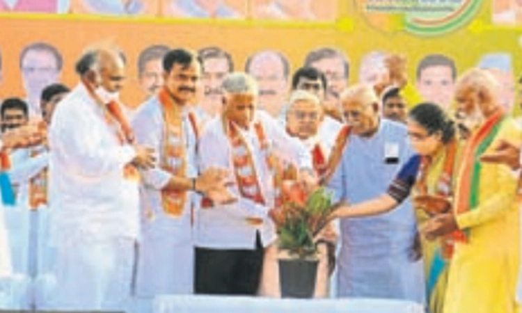 ಮಂಡಲ ಪಂಚಾಯತ್‌ ವ್ಯವಸ್ಥೆ ಸಂಪೂರ್ಣ ಹಾಳು ಮಾಡಿದ್ದೇ ಕಾಂಗ್ರೆಸ್‌; ಕಾರಜೋಳ