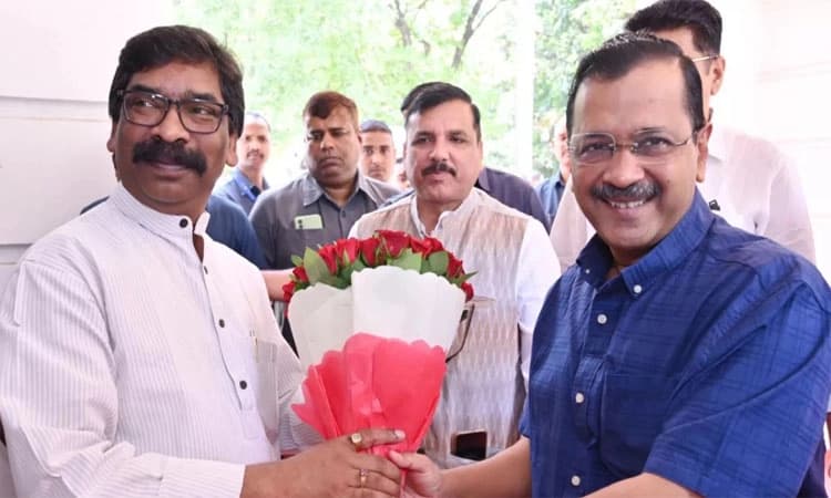 Politics: ಕೇಜ್ರಿವಾಲ್‌ಗೆ ಸೊರೇನ್‌ ಬೆಂಬಲ