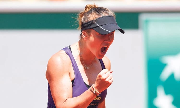 French Open ಗ್ರ್ಯಾನ್‌ ಸ್ಲಾಮ್‌: ಜೊಕೋವಿಕ್‌, ರಿಬಕಿನಾ ಮುನ್ನಡೆ