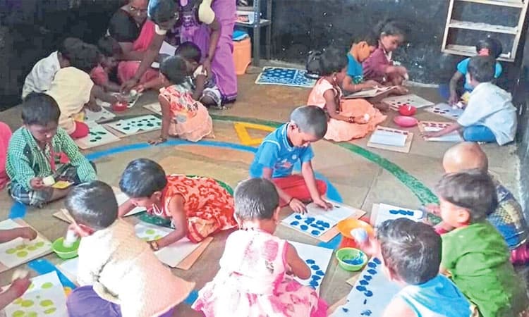 ಮೂರು ತಿಂಗಳಿಂದ ಅಂಗನವಾಡಿ ಮಕ್ಕಳಿಗಿಲ್ಲ ಹಾಲು