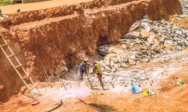 ಸಂತೆಕಟ್ಟೆ ಓವರ್‌ಪಾಸ್‌ ನಿರ್ಮಾಣಕ್ಕೆ ಬಂಡೆ ಅಡ್ಡಿ