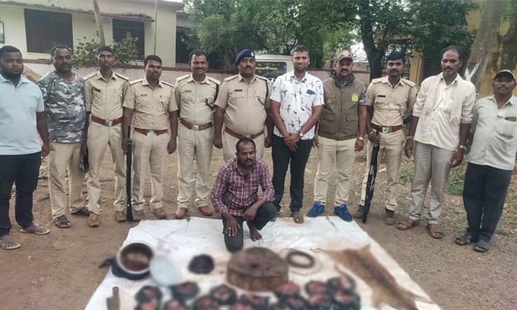 ಚುಕ್ಕೆ ಜಿಂಕೆ ಬೇಟೆ: ಆರೋಪಿ ಸೆರೆ; ನ್ಯಾಯಾಂಗ ಬಂಧನ