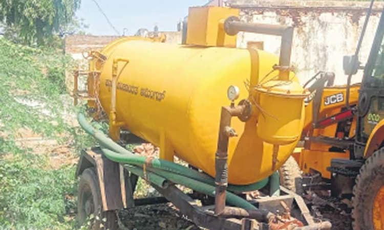 ಅಮೀನಗಡ: ಶೌಚಾಲಯ ಸಕ್ಕಿಂಗ್‌ ಯಂತ್ರ ನಿಷ್ಕ್ರಿಯ