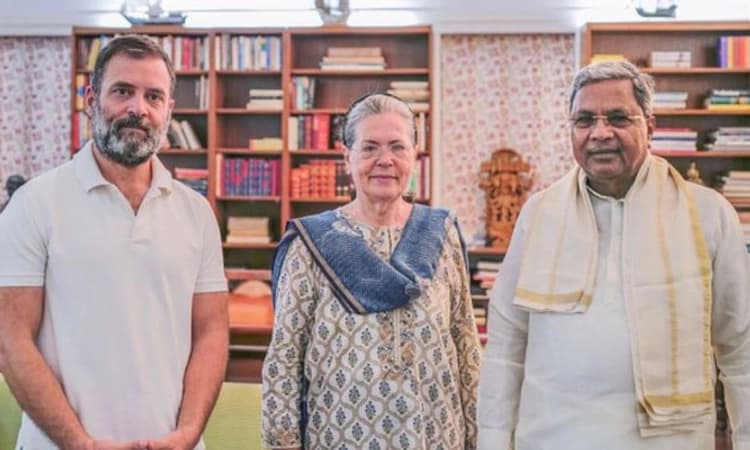 ಸಂಪುಟ ಸರ್ಕಸ್: ಸೋನಿಯಾ, ರಾಹುಲ್, ಪ್ರಿಯಾಂಕಾ ಗಾಂಧಿ ಭೇಟಿಯಾದ ಸಿದ್ದರಾಮಯ್ಯ
