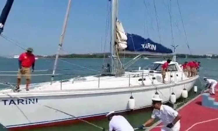 ಗೋವಾಗೆ ಮರಳಿದ ನೌಕೆ ಐಎನ್‍ಎಸ್‍ವಿ “ತಾರಿಣಿ”