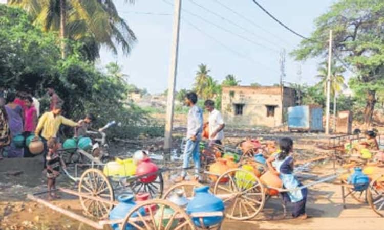 ಗುಳೇದಗುಡ್ಡ: ಜಾಕ್‌ವೆಲ್‌ನಿಂದ ನೀರೆತ್ತುವ ಮೋಟಾರ್‌ ಬಂದ್‌