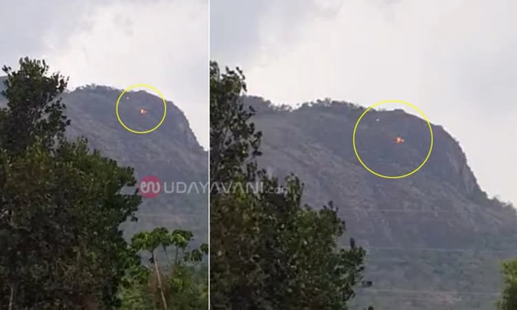 ಬೆಳ್ತಂಗಡಿ ತಾಲೂಕಿನಲ್ಲಿ ಭಾರಿ ಮಳೆ: ಐತಿಹಾಸಿಕ ಗಡಾಯಿಕಲ್ಲಿಗೆ ಬಡಿದ ಸಿಡಿಲು