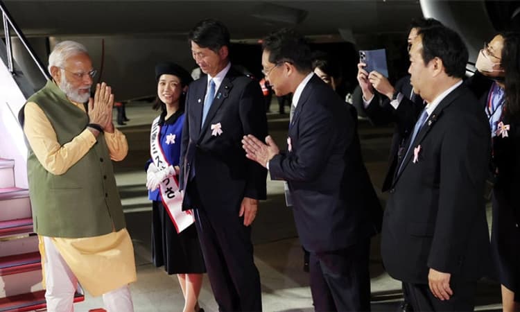 PM Modi ಹಿರೋಷಿಮಾದಲ್ಲಿ: G7 ಶೃಂಗಸಭೆಯಲ್ಲಿ ಭಾಗಿ