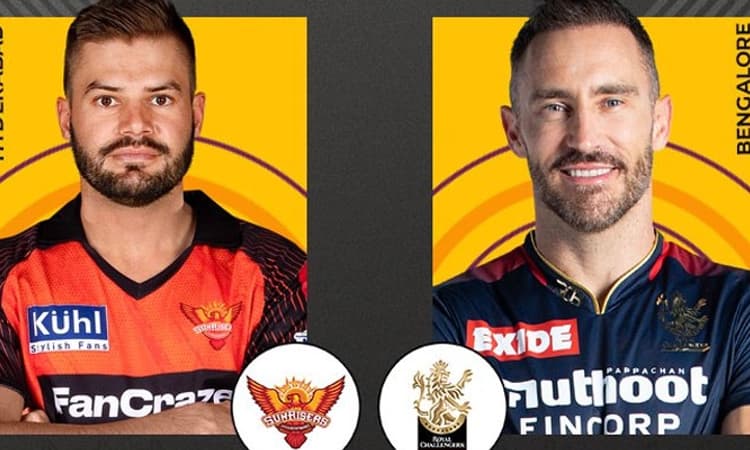 ಆರ್ ಸಿಬಿಗೆ ಹೈದರಾಬಾದ್ ಚಾಲೆಂಜ್: ಟಾಸ್ ಗೆದ್ದು ಬೌಲಿಂಗ್ ಆಯ್ಕೆ