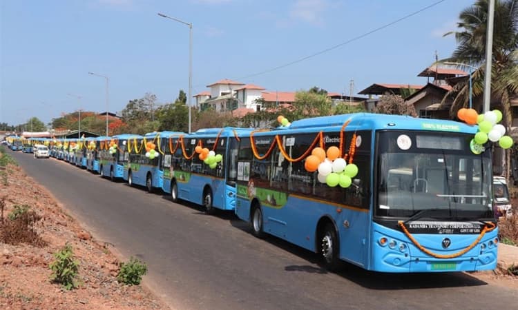 Goa ಎಲೆಕ್ಟ್ರಿಕ್ ಬಸ್‍ಗಳ ಸೇವೆ ಪ್ರಾರಂಭ; ಪರಿಸರ ಸ್ನೇಹಿ: ಸಿಎಂ ಸಾವಂತ್