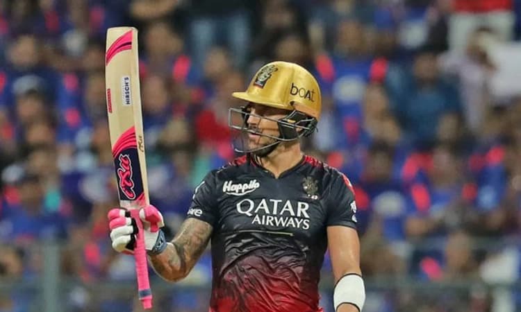 ಐಪಿಎಲ್ 2023: ದಾಖಲೆ ಬರೆದ ಆರ್ ಸಿಬಿ ನಾಯಕ ಫಾಫ್ ಡುಪ್ಲೆಸಿಸ್