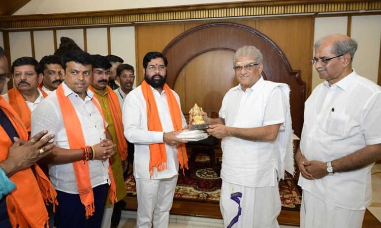 Maharashtra ಮುಖ್ಯಮಂತ್ರಿ ಏಕನಾಥ ಶಿಂಧೆ ಧರ್ಮಸ್ಥಳ ಭೇಟಿ