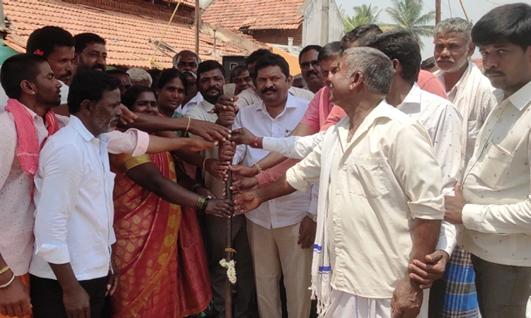 ಹುಣಸೂರು ತಾಲೂಕಿನದ್ಯಾಂತ 9 ಕೋ. ರೂ ಅಭಿವೃದ್ದಿ ಕಾಮಗಾರಿಗೆ ಚಾಲನೆ : ಶಾಸಕ ಮಂಜುನಾಥ್
