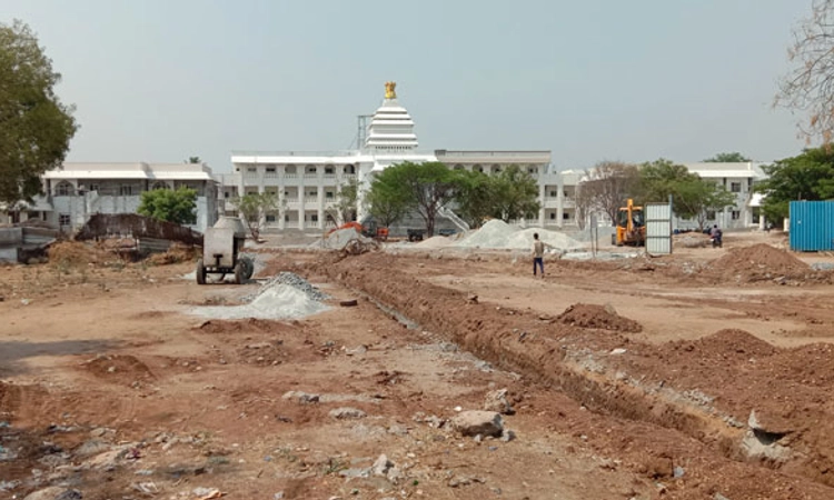 ಕೊನೇ ಹಂತಕ್ಕೆ ಜಿಲ್ಲಾಡಳಿತ ಭವನ ಕಾಮಗಾರಿ  